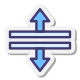 Divisione Verticale icon