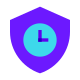 Tiempo de seguridad icon