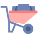 Wheelbarrow icon