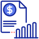 Financial analytic icon