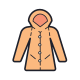 Raincoat icon