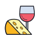 Comida y vino icon