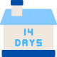 14 Days Quarantine icon