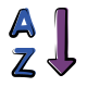 알파벳 정렬 icon