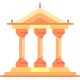 external-Pantheon-landmark-monument-goofy-flat-kerismaker icon