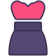 Strapless Dress icon