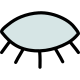 Closed Eye icon
