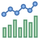 Grafico combinato icon