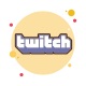 Twitch-Wortmarke icon