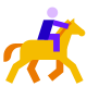 Montar a caballo icon
