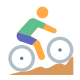 ciclismo-mountain-bike-pele-tipo-2 icon