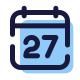 Calendar 27 icon
