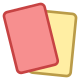 레드 옐로우 카드 icon