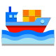 Barco de carga icon