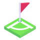 Golf Flag icon