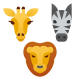 animais selvagens icon