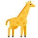 giraffa a corpo intero icon