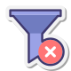 Clear Filters icon