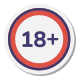 18+ icon