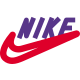 Nike an american multinational corporation - footwear, apparel, equipment, accessories, and services icon