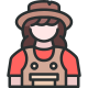 farmer girl icon