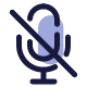 Nessun microfono icon