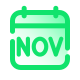 十一月 icon
