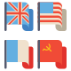 Flagge 2 icon