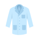 blouse de laboratoire icon