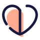 Half Heart icon