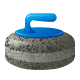 emoji de pedra de curling icon