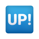 bouton haut-emoji icon