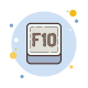 Клавиша F10 icon