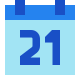 Календарь 21 icon