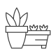 Flower Pots And Flower Beds icon