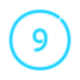 9 circulado icon