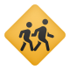 emoji de travessia de crianças icon