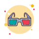 3D 안경 icon