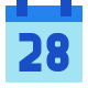 Calendar 28 icon