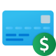 Bankkarte Dollar icon