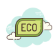 Indicatore di guida ecologica icon