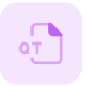 QT an audio format specifies how data in an audio stream is arranged icon