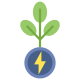 Energía verde icon