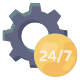 24/7 Repair Service icon