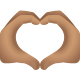 corazón-manos-tono-de-piel-medio-emoji icon