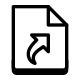 Symlink-Datei icon