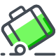 여행가방 굴리기 icon