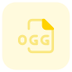 Ogg is a free open container format maintained by the Xiph icon