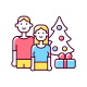 Christmas icon