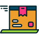 delivery box icon